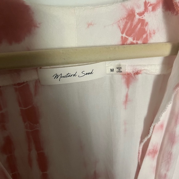 Pink tie dye romper - Picture 2 of 3